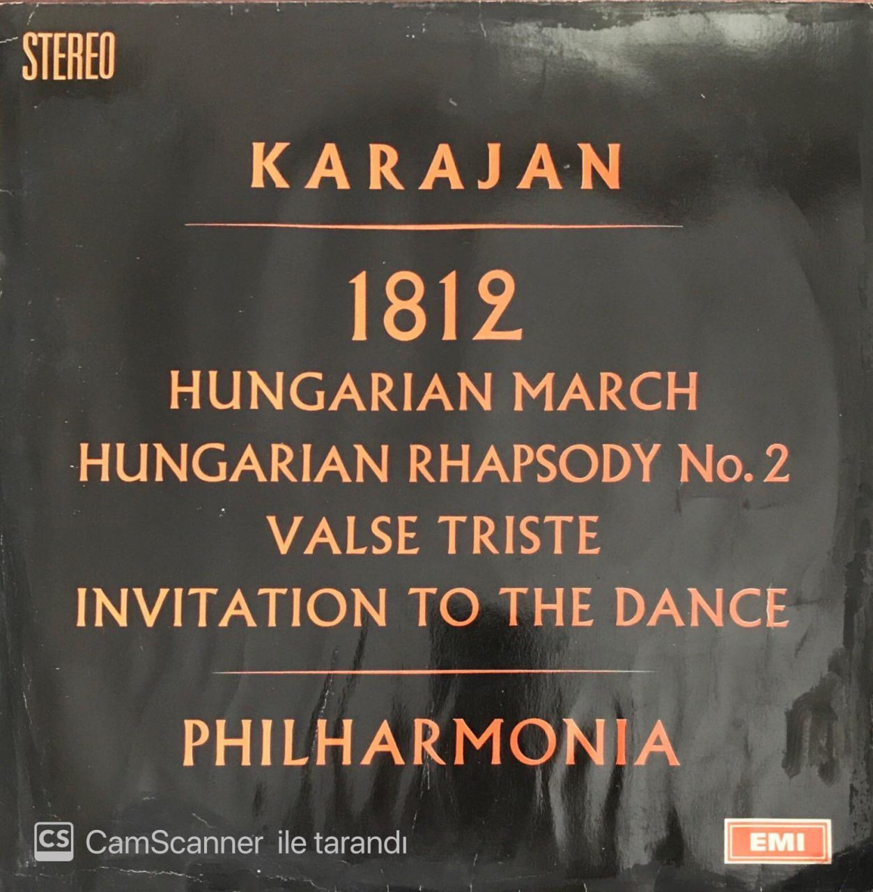 The Philharmonia Orchestra Karajan LP