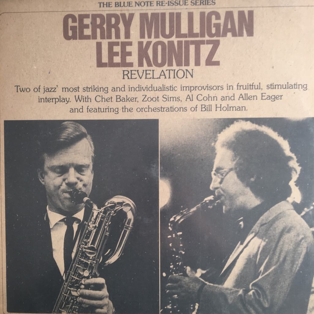 Gerry Mulligan Lee Konitz Revelation Double LP
