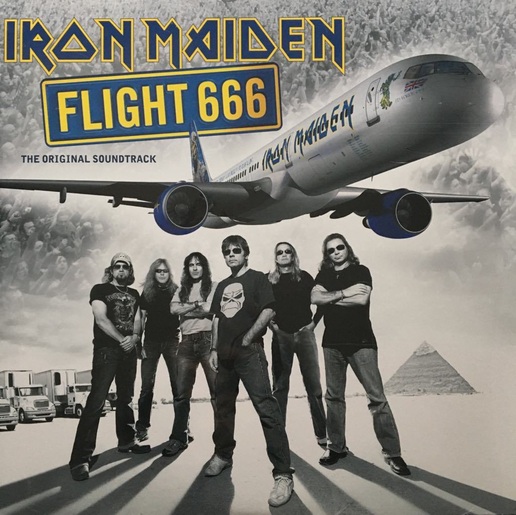 Iron Maiden Flight 666 Double LP