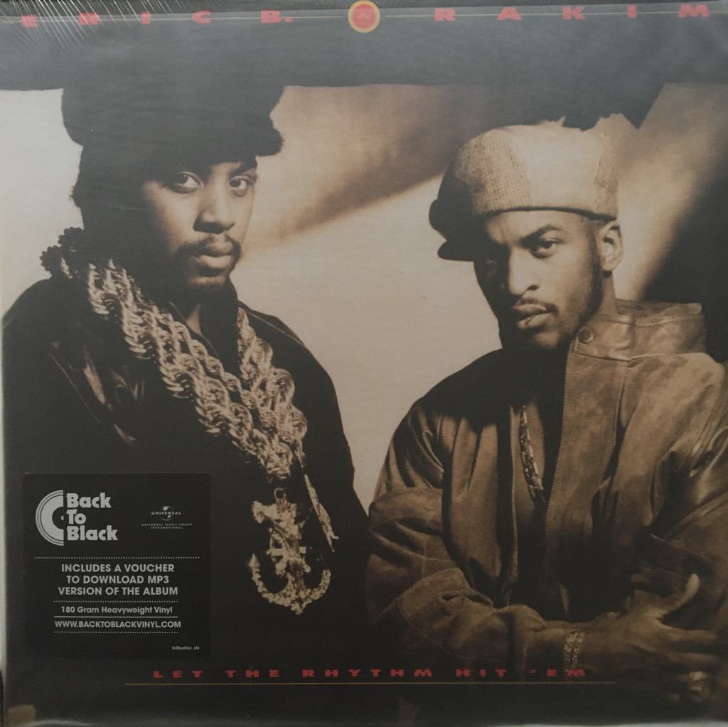 Eric B. & Rakim Let The Rhythm Hit 'Em Double LP