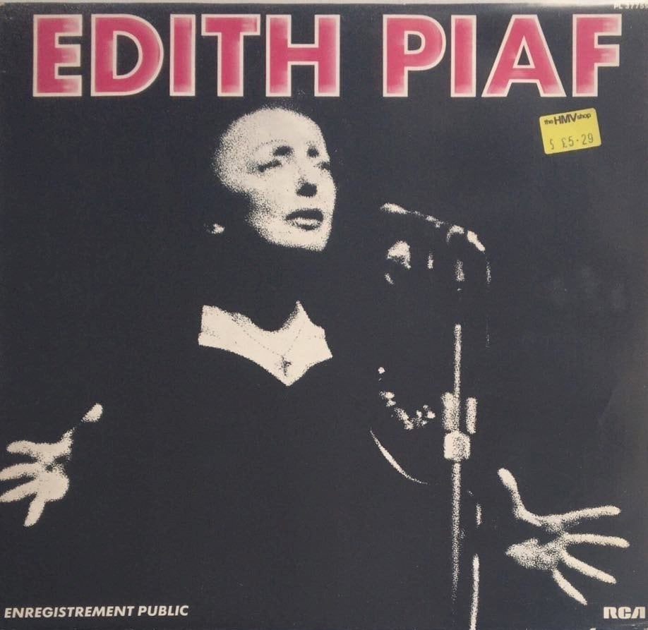 Edith Piaf Enregistrement Public LP