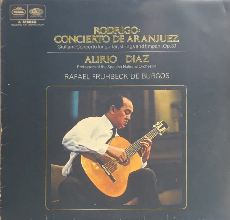 Rodrigo Concierto De Aranjuez - Concerto For Guitar, Strings And Timpani, Op. 30 LP