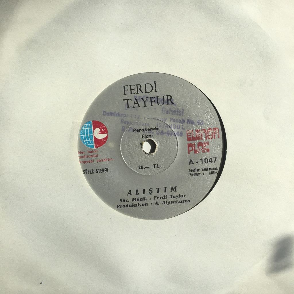 Ferdi Tayfur Alıştım 45lik