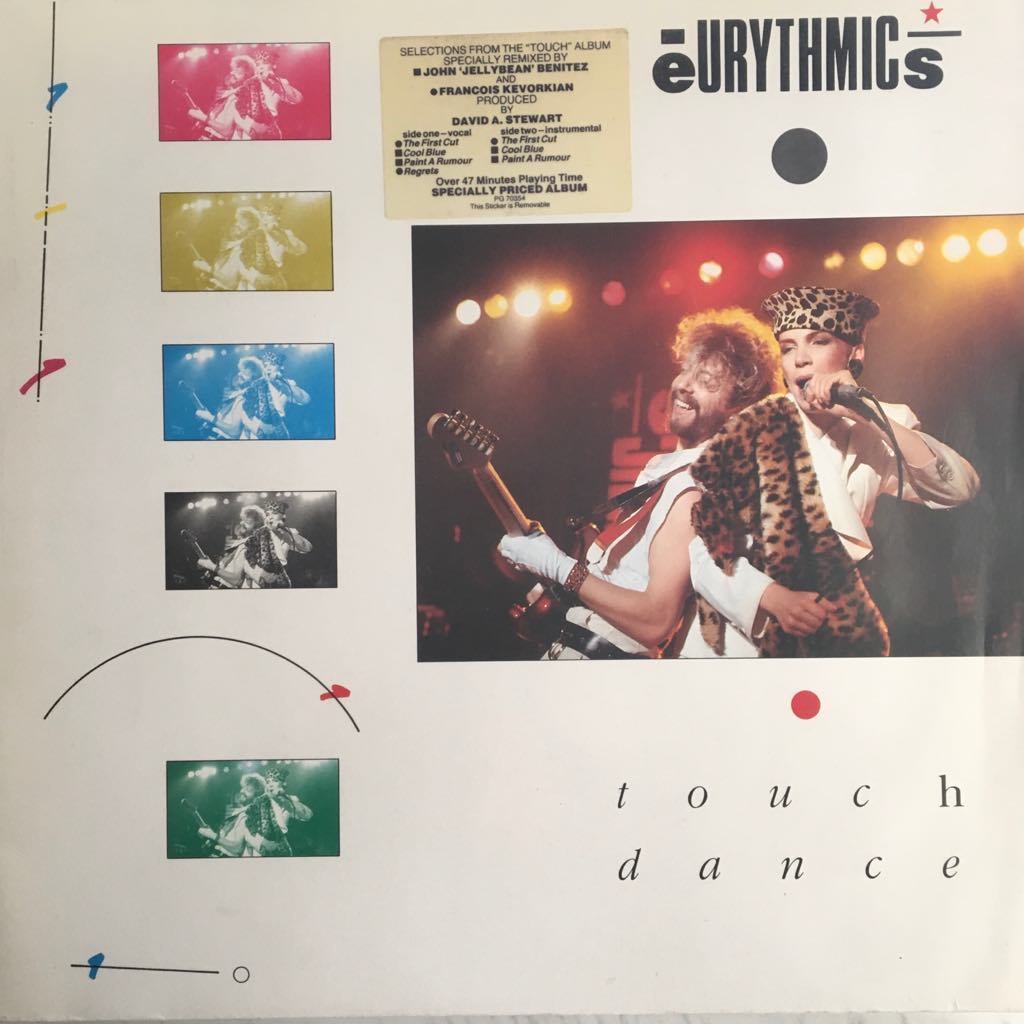 Eurythmics Touch Dance LP