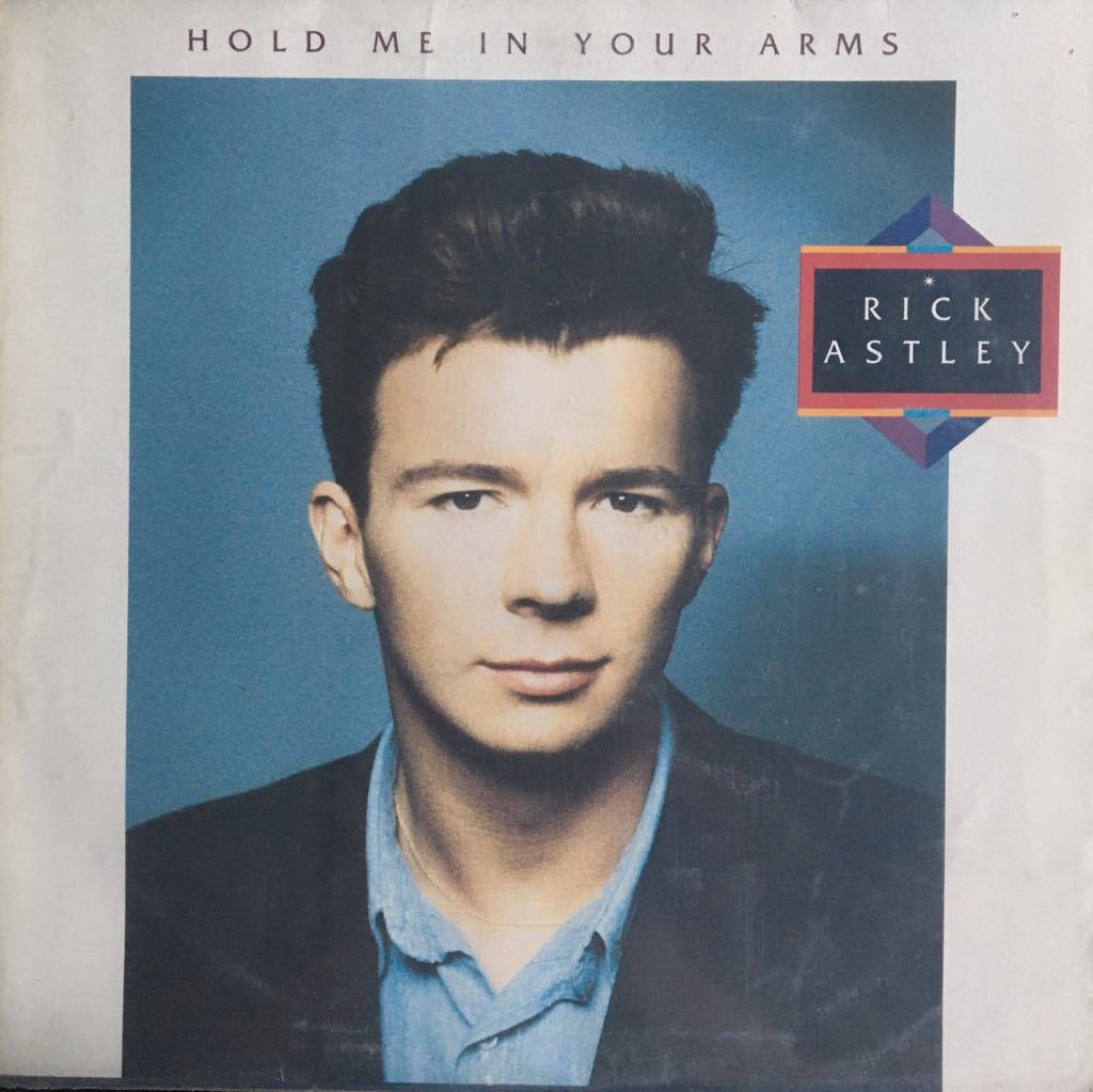 Rick Astley Hold Me In Your Arms LP