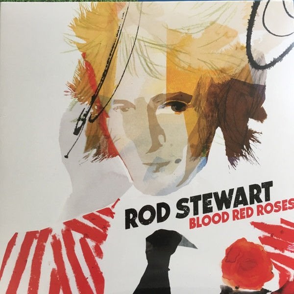 Rod Stewart – Blood Red Roses Double LP