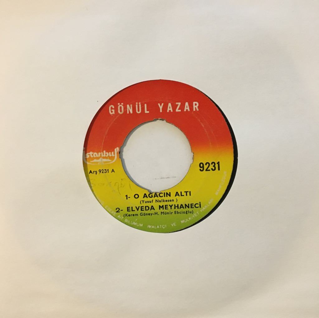 Gönül Yazar Elveda Meyhaneci 45lik