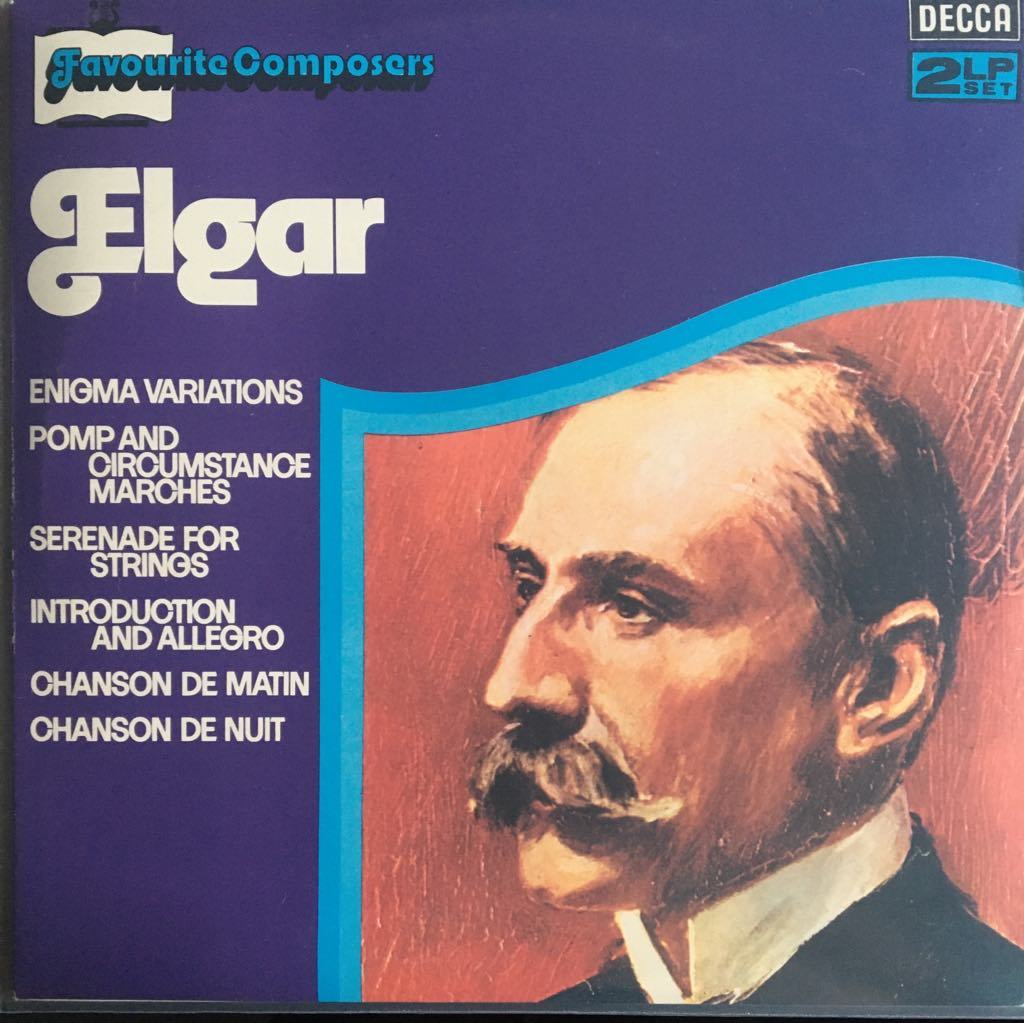 Favourite Composers Elgar Double LP