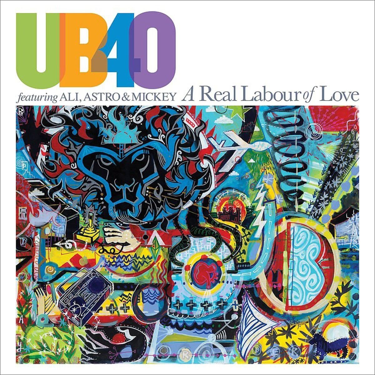 UB40 - A Real Labour Of Love Renkli Double LP