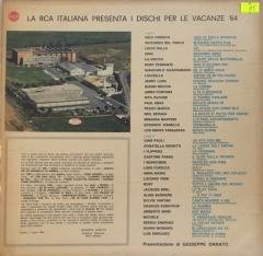La RCA Italiana Presenta I Dischi Per Le Vacanze '64 LP