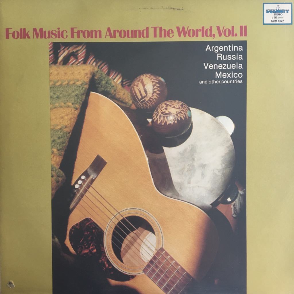 Folk Music From Around The World Vol 2 LP