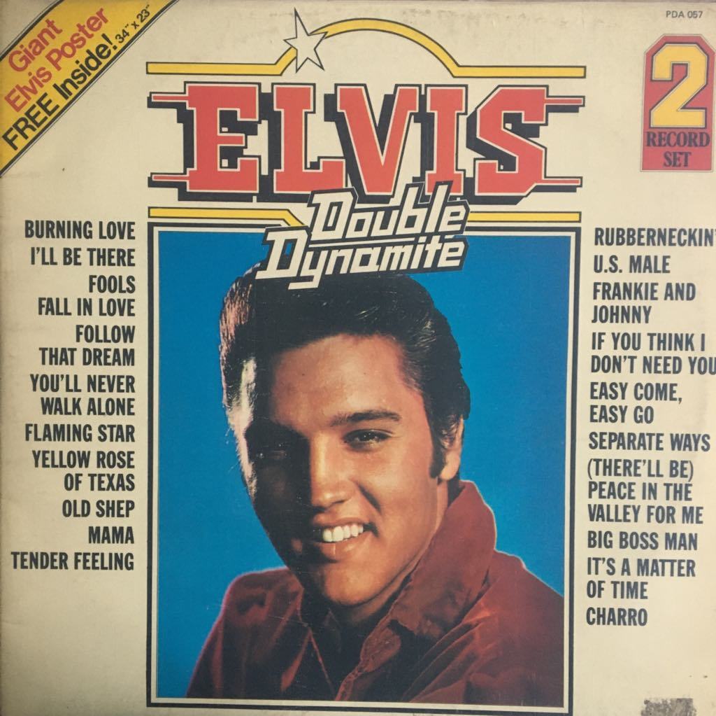 Elvis Presley Dynamite Double LP