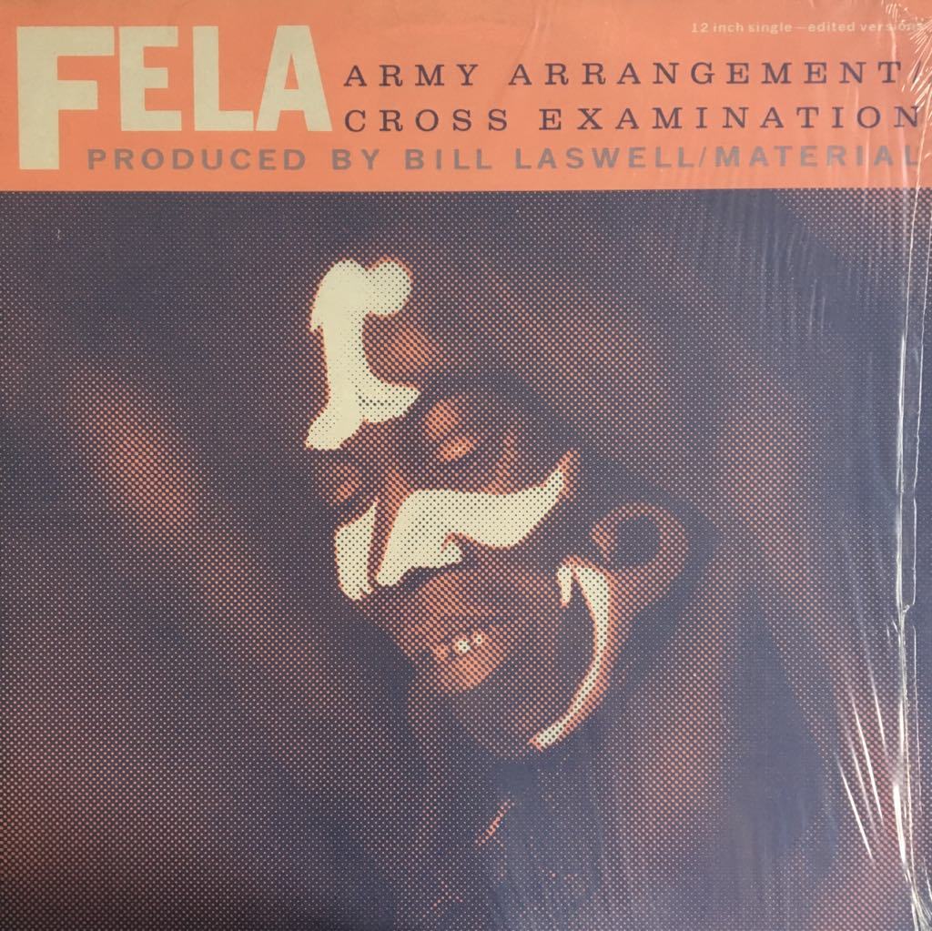 Fela Anikulapo Kuti Army Arrangement / Cross Examination LP
