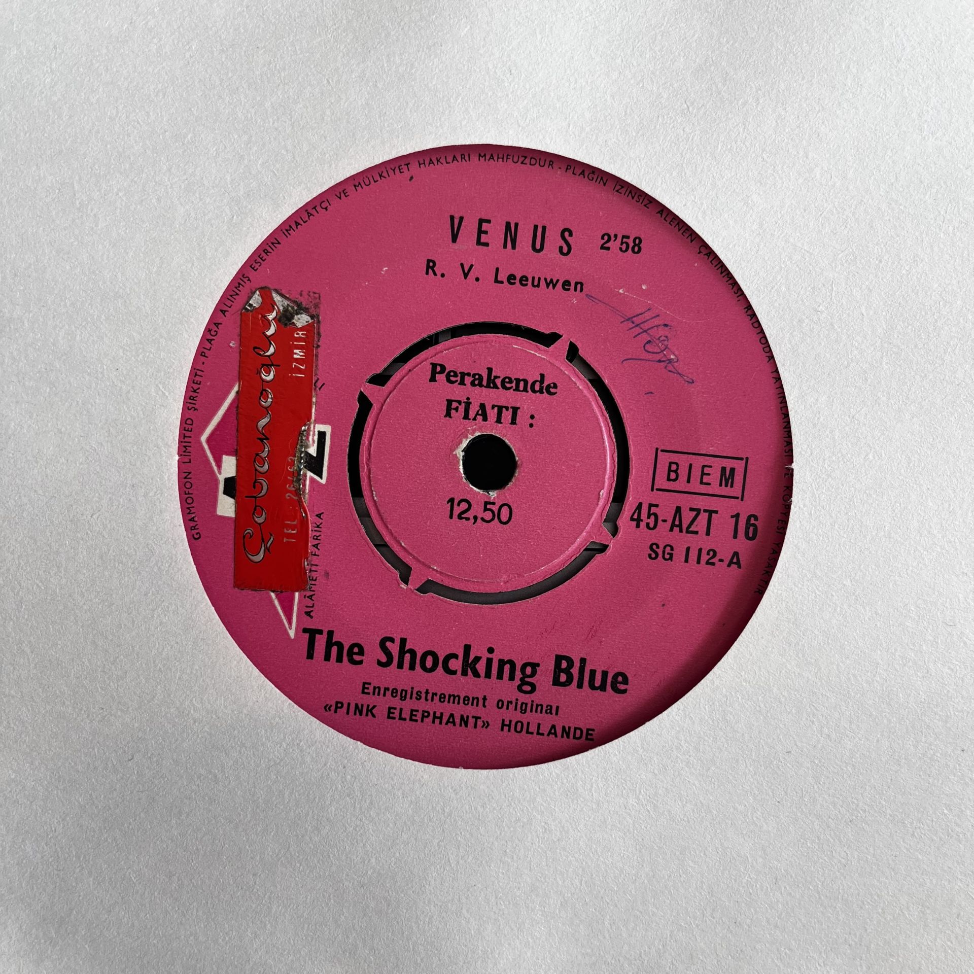 The Shocking Blue - Venus 45lik