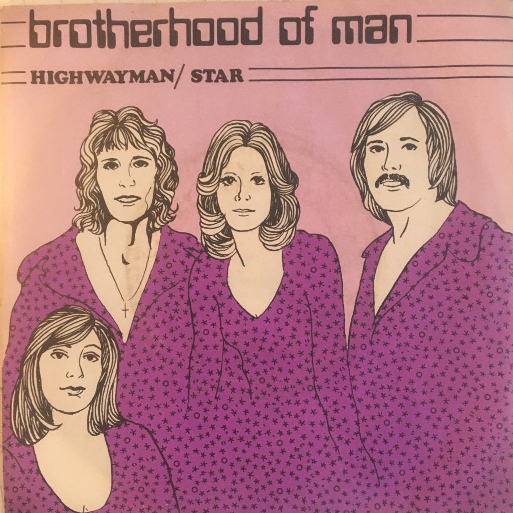 Brotherhood Of Man Highwayman 45lik