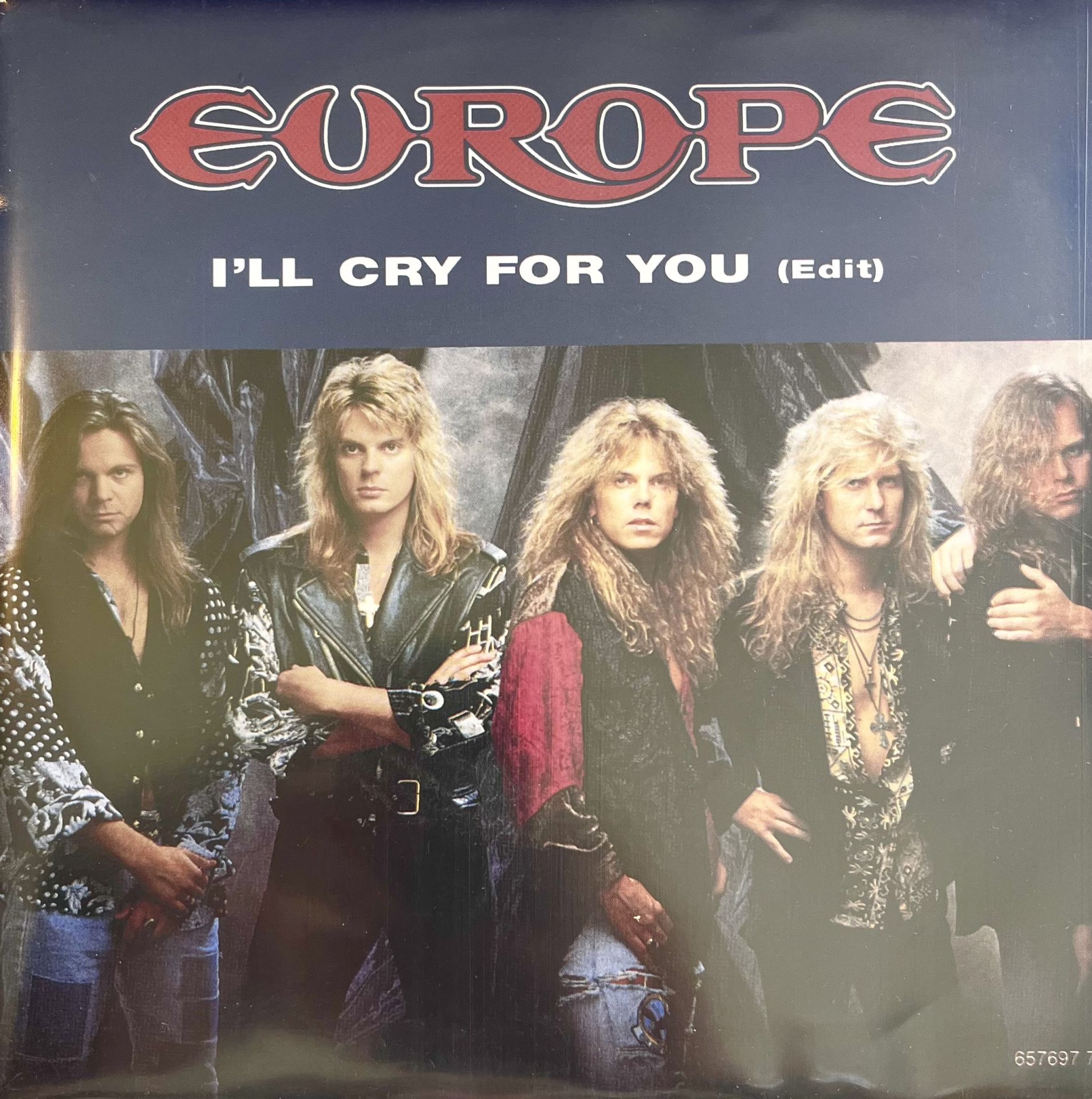 Europe - I'll Cry For You 45lik