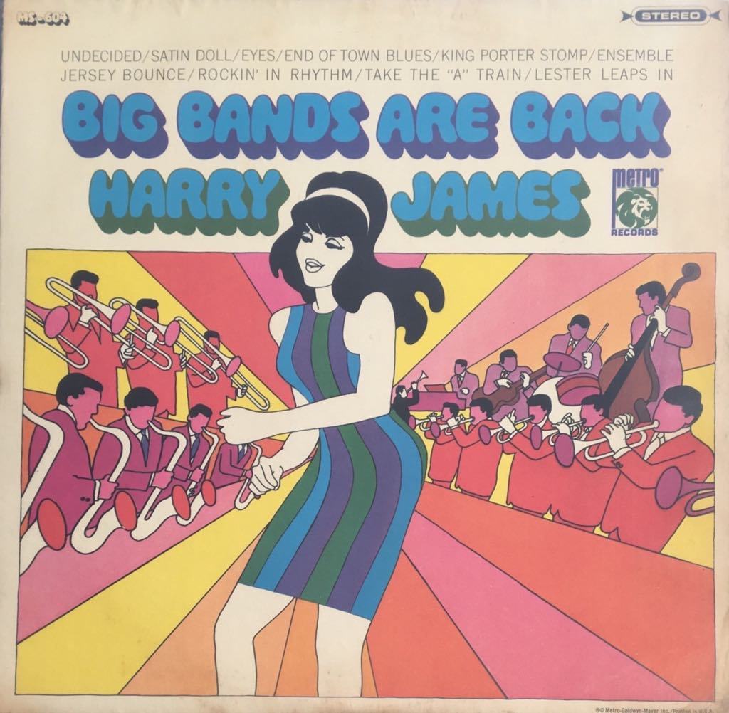 Harry James Big Bands Are Back LP
