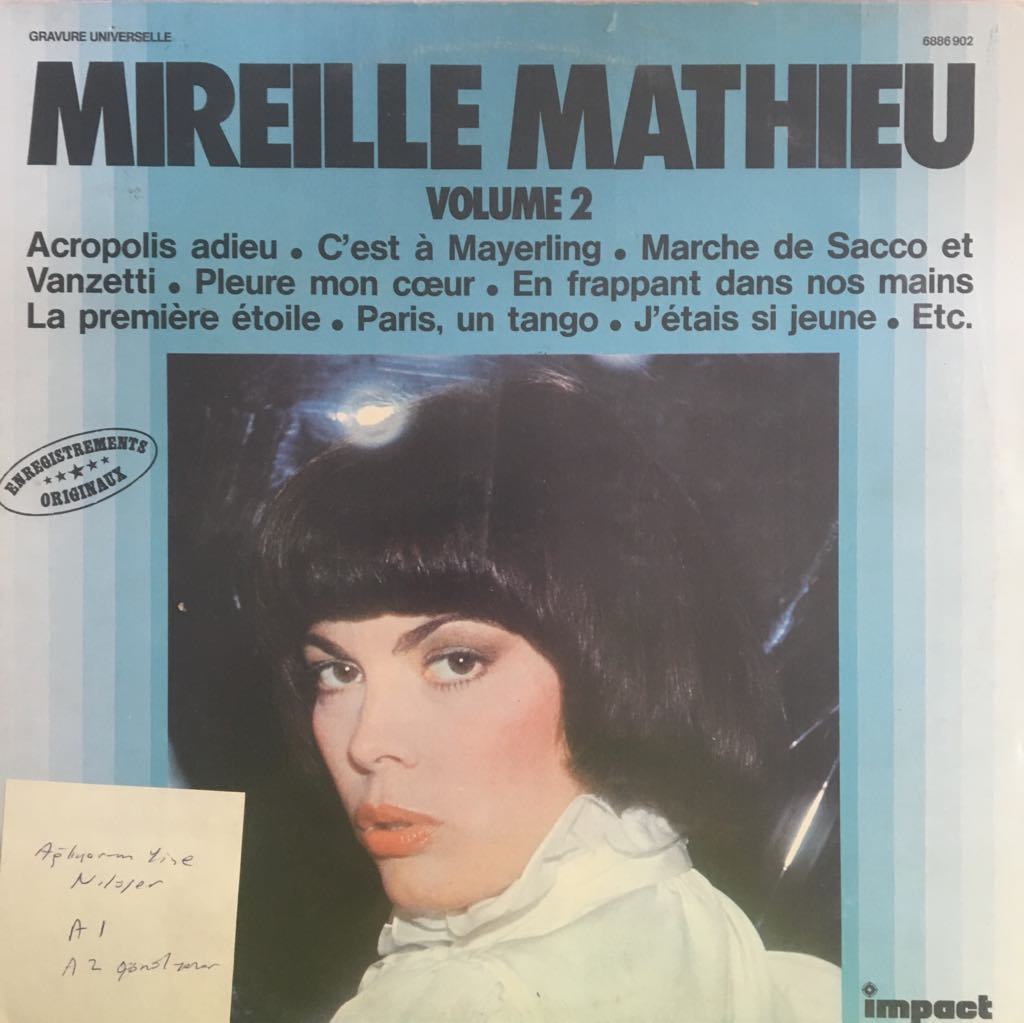 Mireille Mathieu Vol. 2 LP
