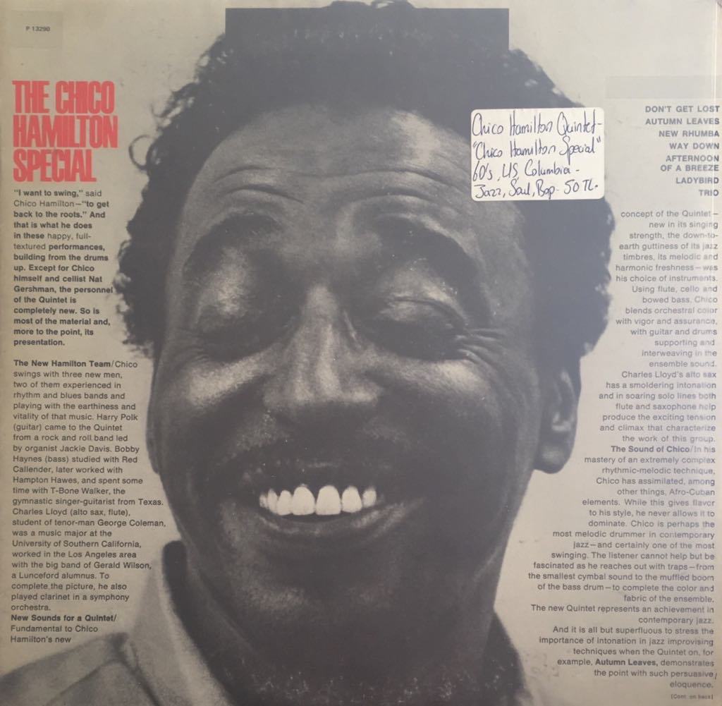 Chico Hamilton The Chico Hamilton Special LP