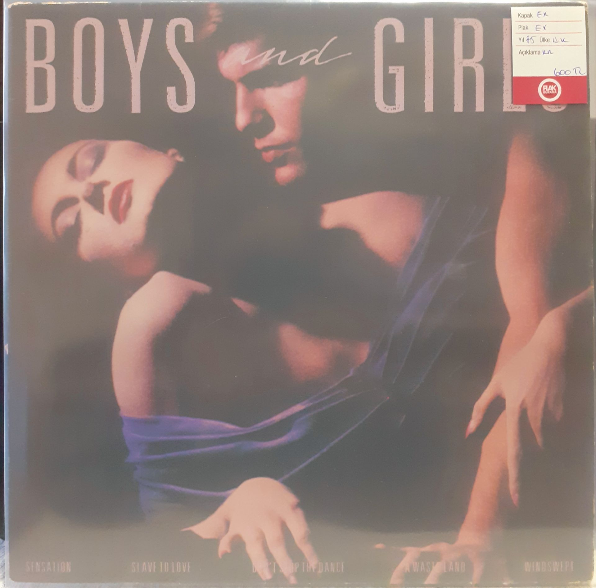 Bryan Ferry - Boys and Girls LP