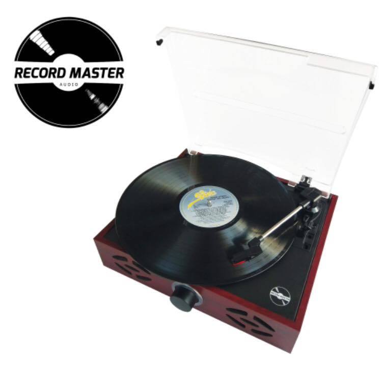 Record Master T112 Pikap Plak Çalar - Plak Temizleme Solüsyonu Hediyeli