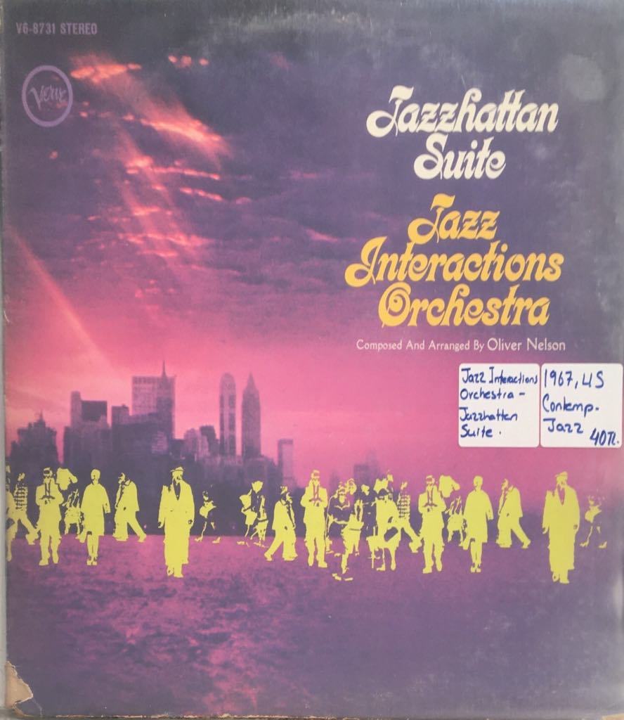 Jazz Interactions Orchestra Jazzhattan Suite LP