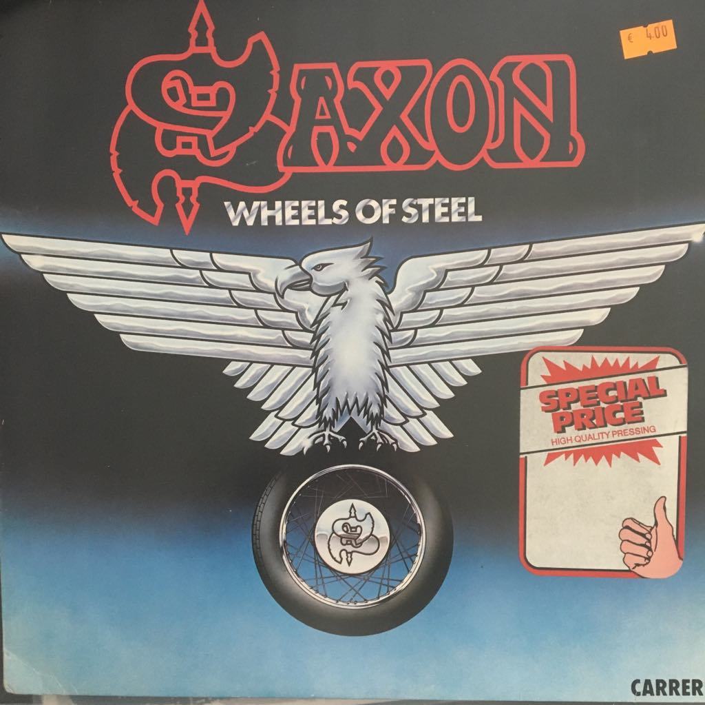 Saxon Wheels Of Steel LP