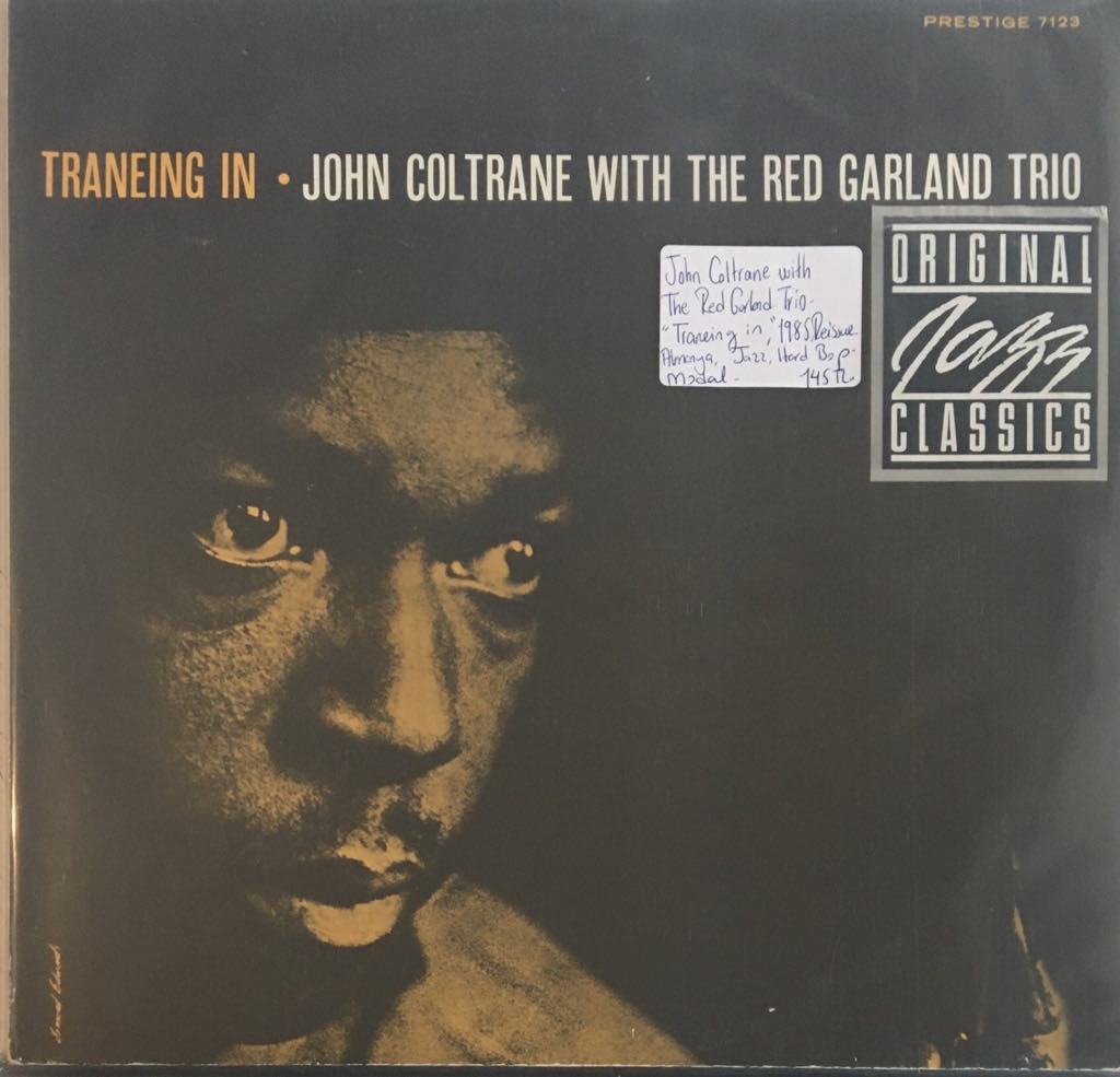 John Coltrane With The Red Garland Trio Traneing In LP