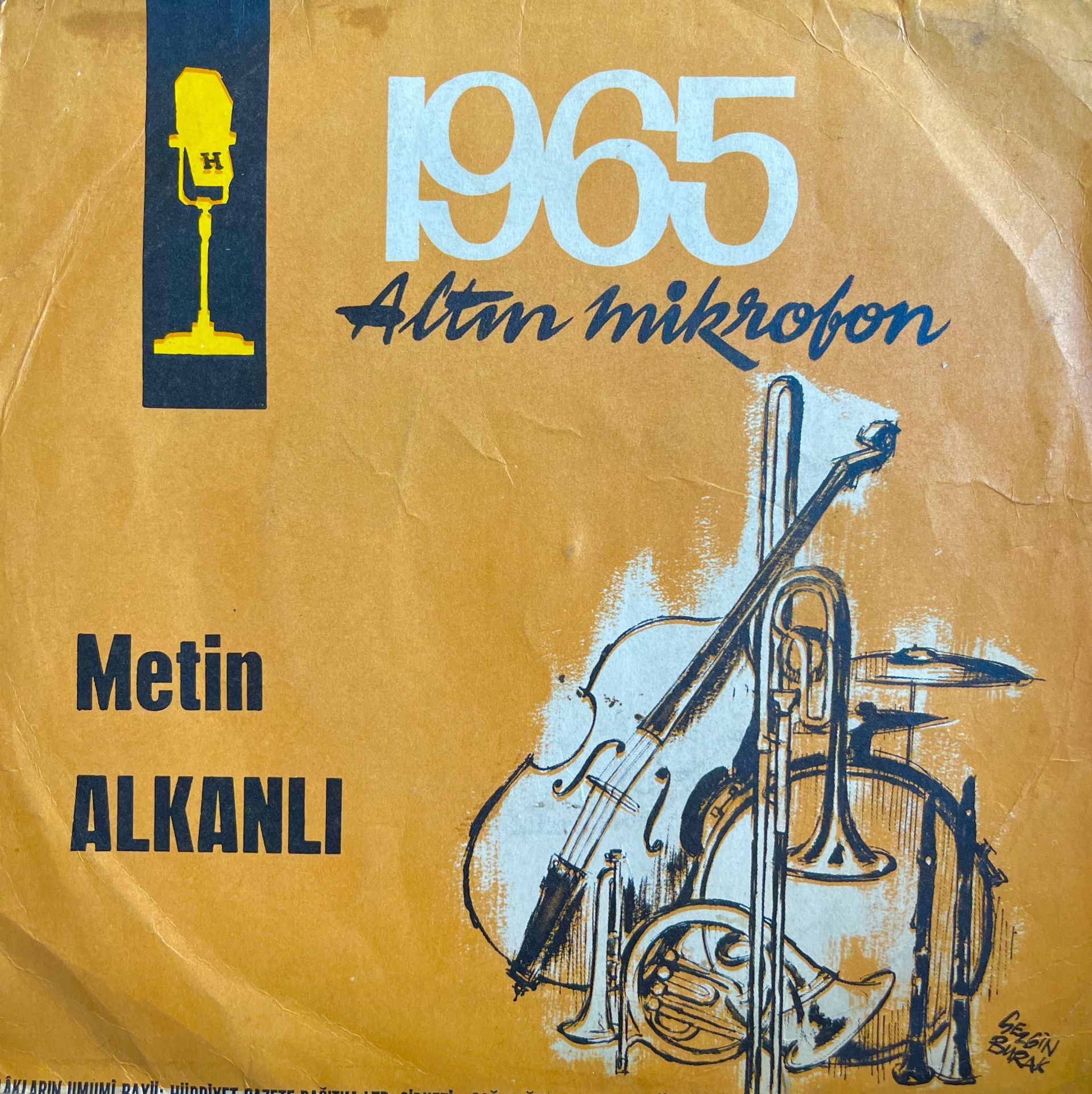 Metin Alkanlı ( 1965 Altın Mikrofon ) - Karadut 45lik