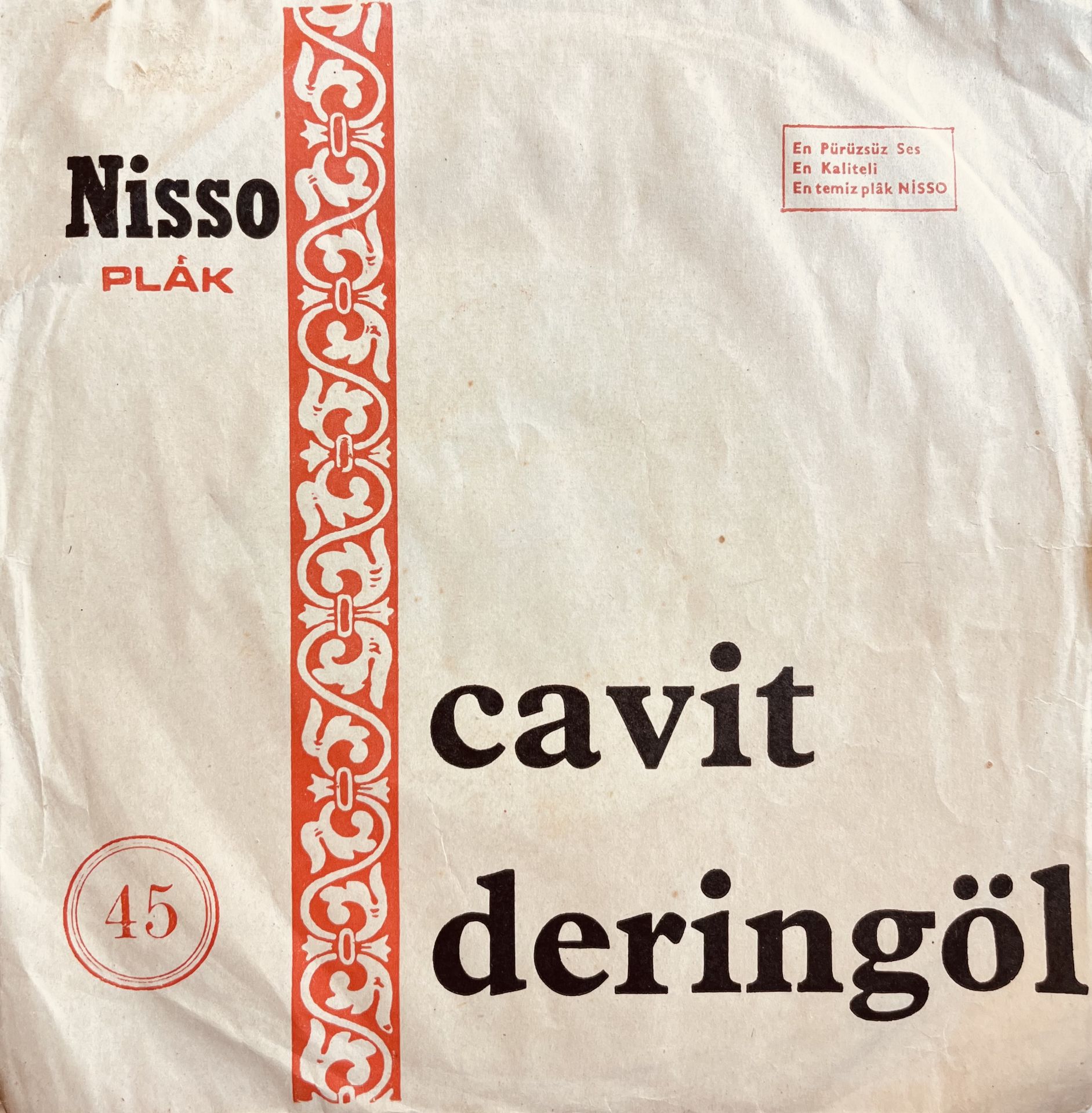 Cavit Deringöl - Nihavent Taksim 45lik