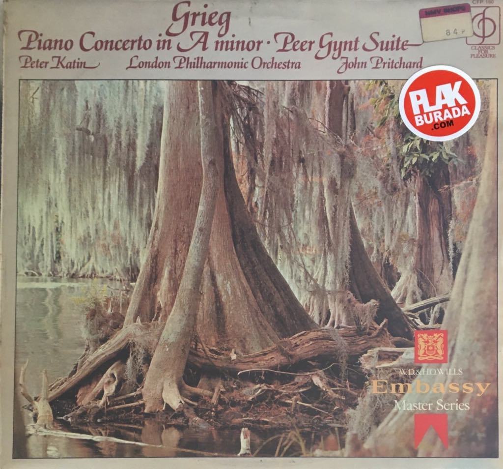 Grieg Piano Concerto In A Minor Peer Gynt Suite LP