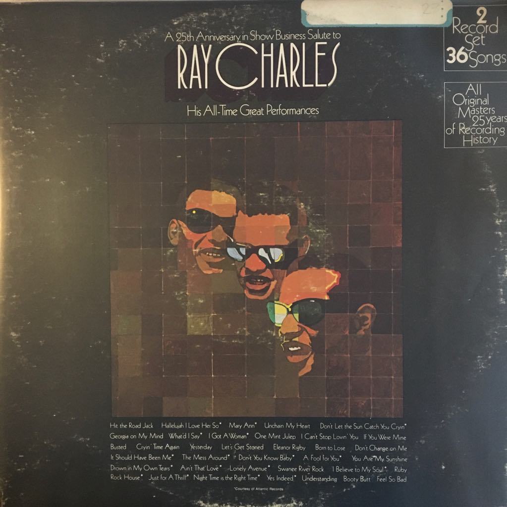 Ray Charles The Greatest Double LP