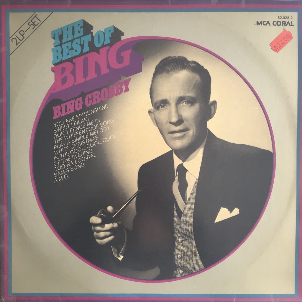 Bing Crosby ''The Best Of Bing Crosby'' Double LP