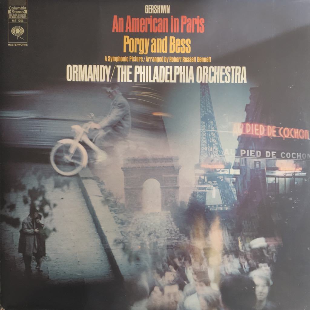 The Philadelphia Orchestra Eugene Ormandy Porgy and Bess A Symphonic Picture LP