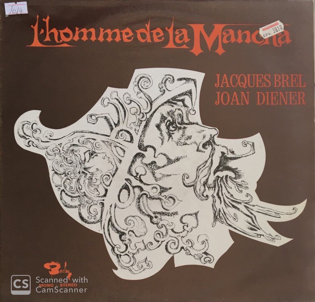 Jacques Brel, Joan Diener L'Homme De La Mancha LP