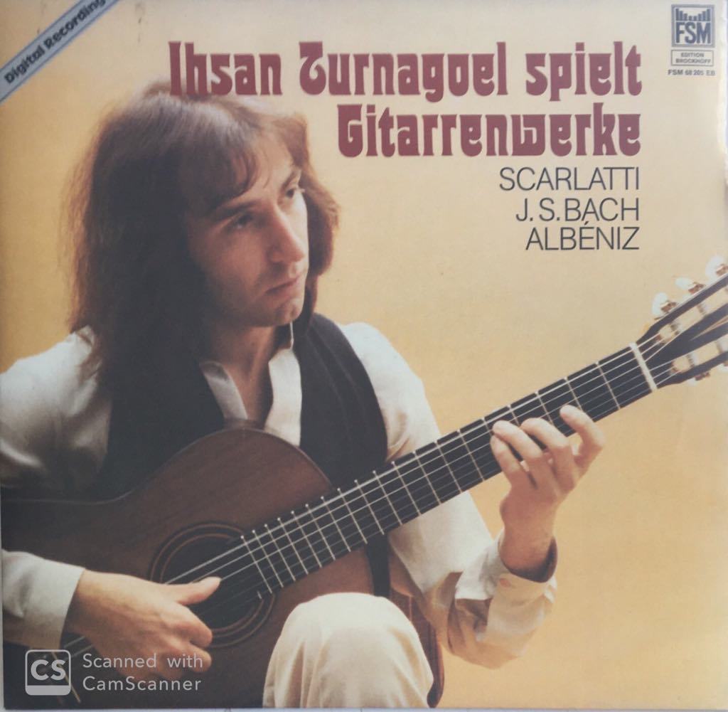 Ihsan Turnagoel Spielt Gitarrenwerke Scarlatti Js Bach Albeniz LP