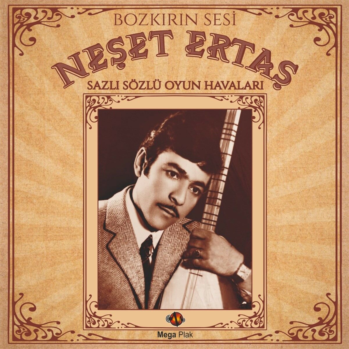 Neşet Ertaş : Bozkırın Sesi / Sazlı Sözlü Oyun Havaları LP