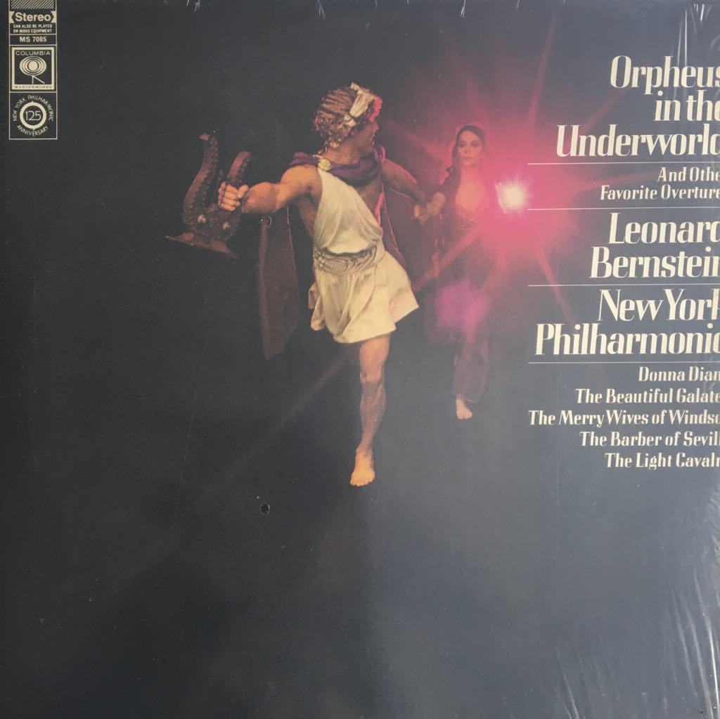 Leonard Bernstein, New Yorker Philharmoniker Orpheus In Der Unterwelt LP
