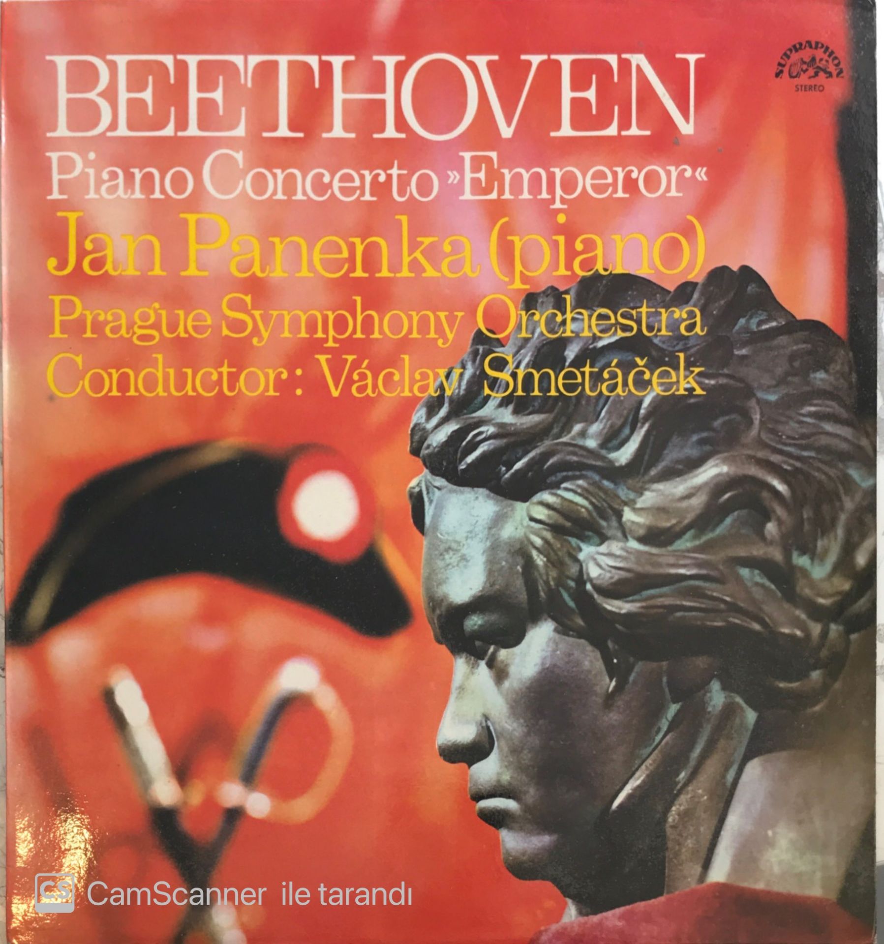 Beethoven Piano Concerto Emperor Jan Panenka (Piano) LP
