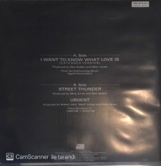 Foreigner I Want To Know What Love Is MAXI