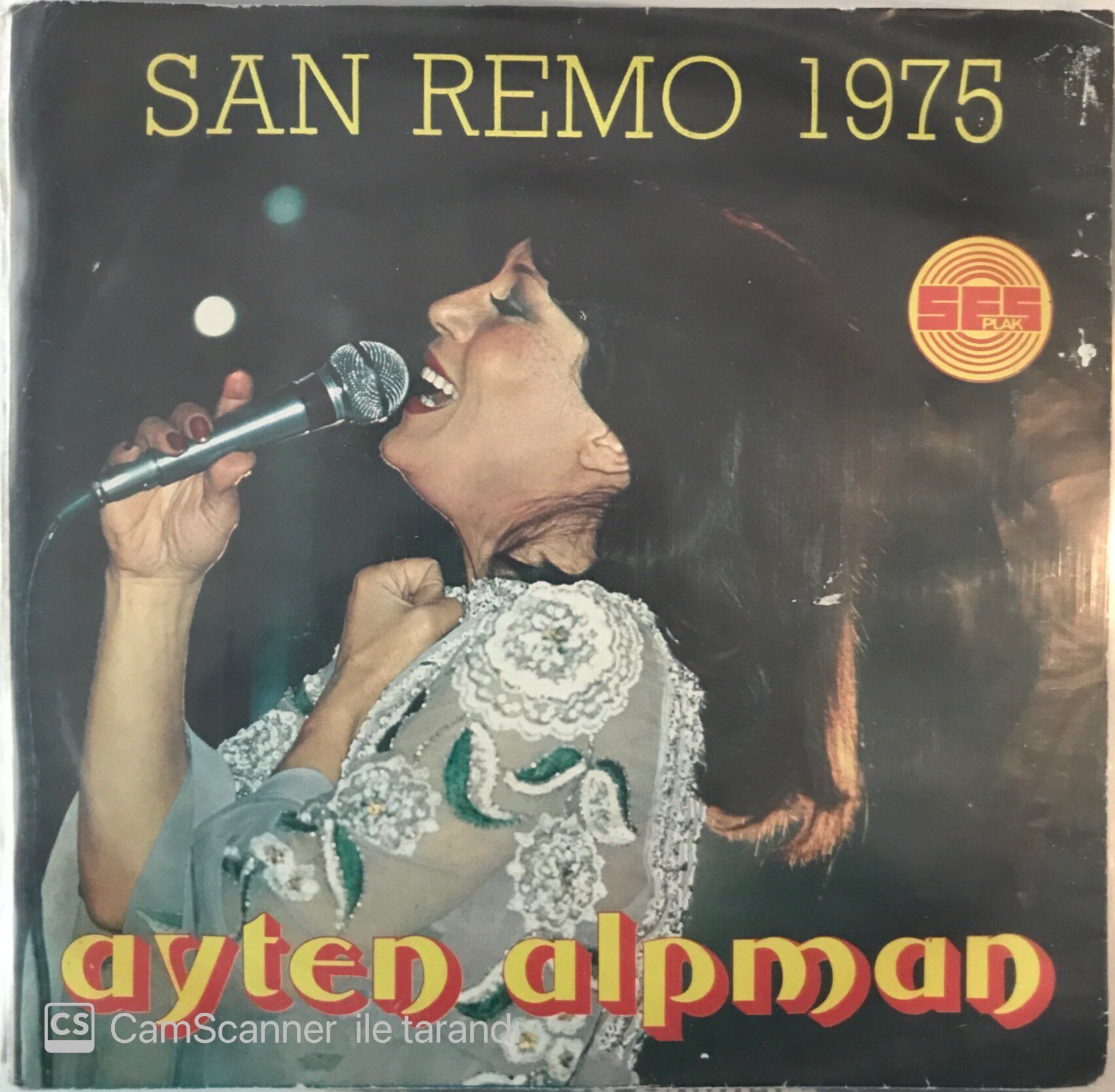 Ayten Alpman San Remo 1975 Birazcık Umut 45lik