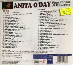 Anita O'day - Four Classic Albums - CD