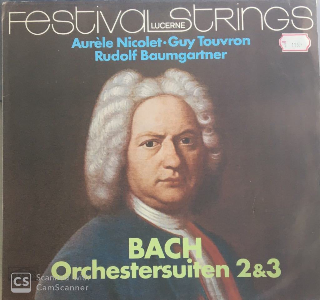 Johann Sebastian Bach Orchestersuiten 2&3 LP