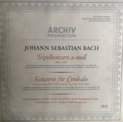 Rudolf Baumgartner, Ralph Kirkpatrick, Johann Sebastian Bach ‎– BWV 1044 / BWV 1055 / BWV 1056 LP