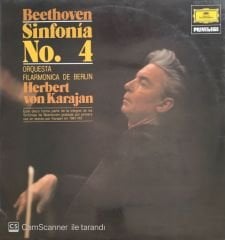 Beethoven Sinfonia No.4 Orquestra Fılarmonica De Berlin Herbert Von Karajan LP