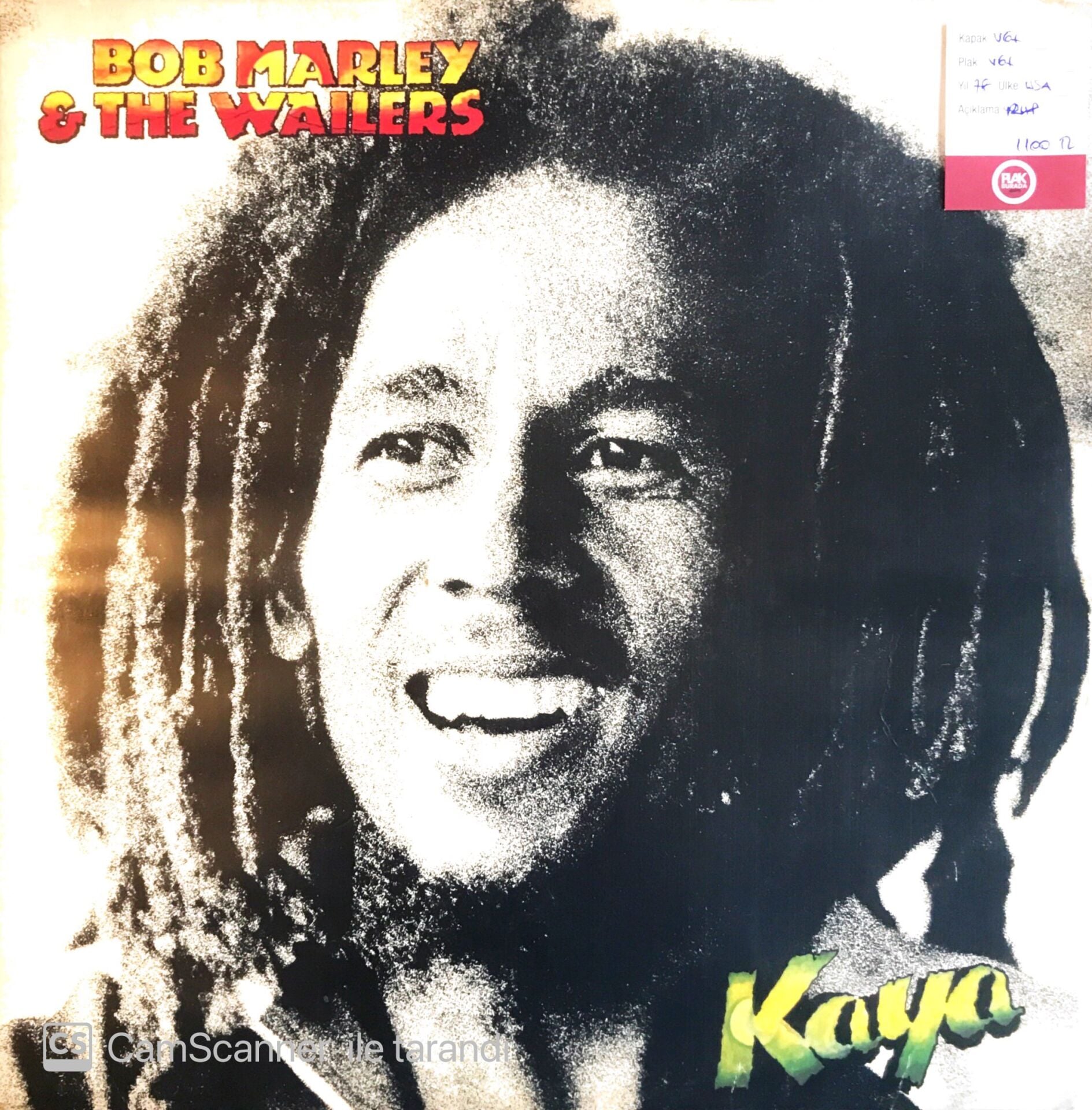 The Bob Marley & The Wailers - Kaya LP