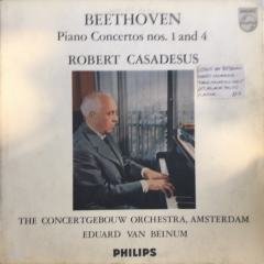 Ludwig van Beethoven Robert Casadesus Piano Concertos Nos.1 LP