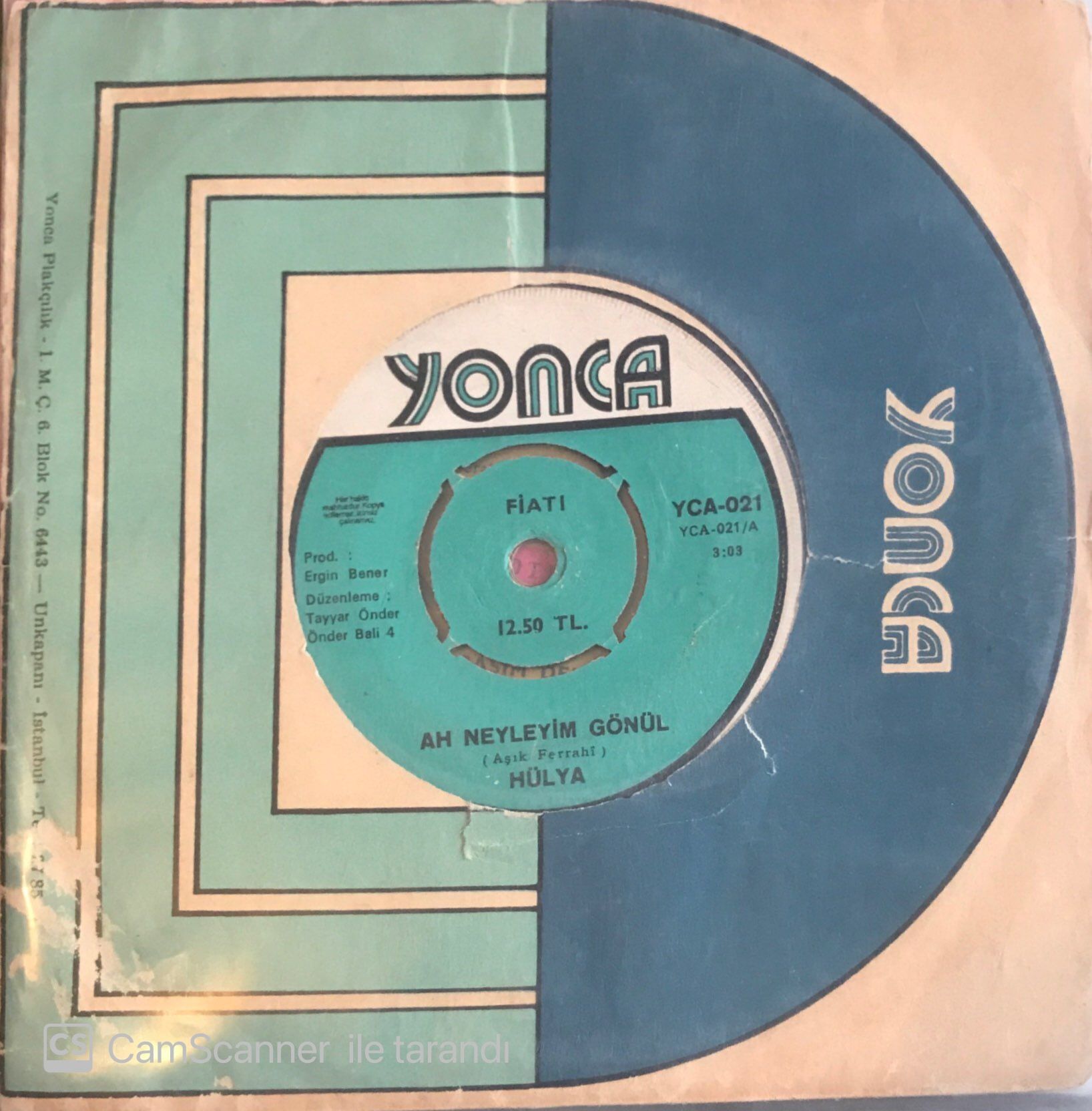 Hülya - Ah Neyleyim Gönül 45 lik