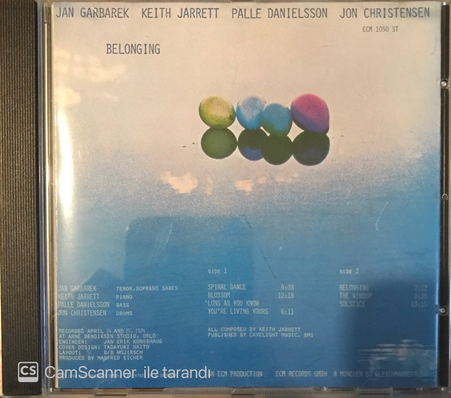 Keith Jarrett - Belonging CD