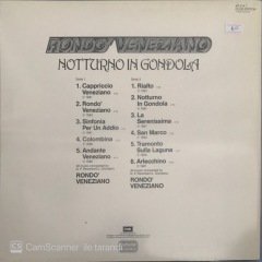 Rondo Veneziano Notturno In Gondola LP